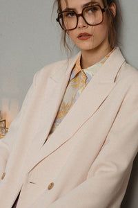Grace and mila Ellie longline blazer beige
